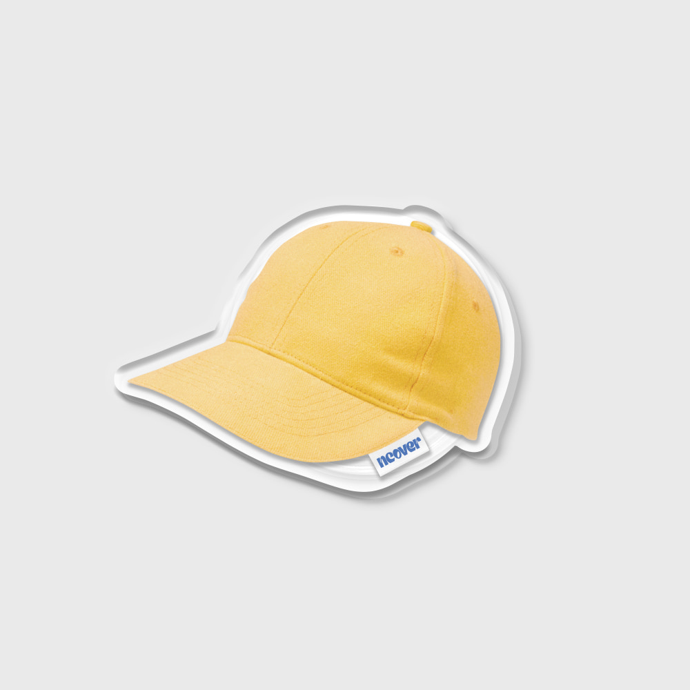 YELLOW NCOVER CAP(아크릴스마트톡)